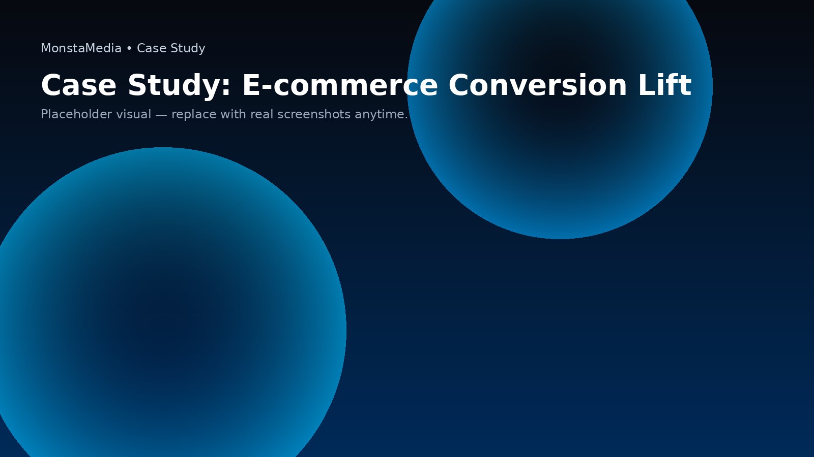 Case study placeholder visual