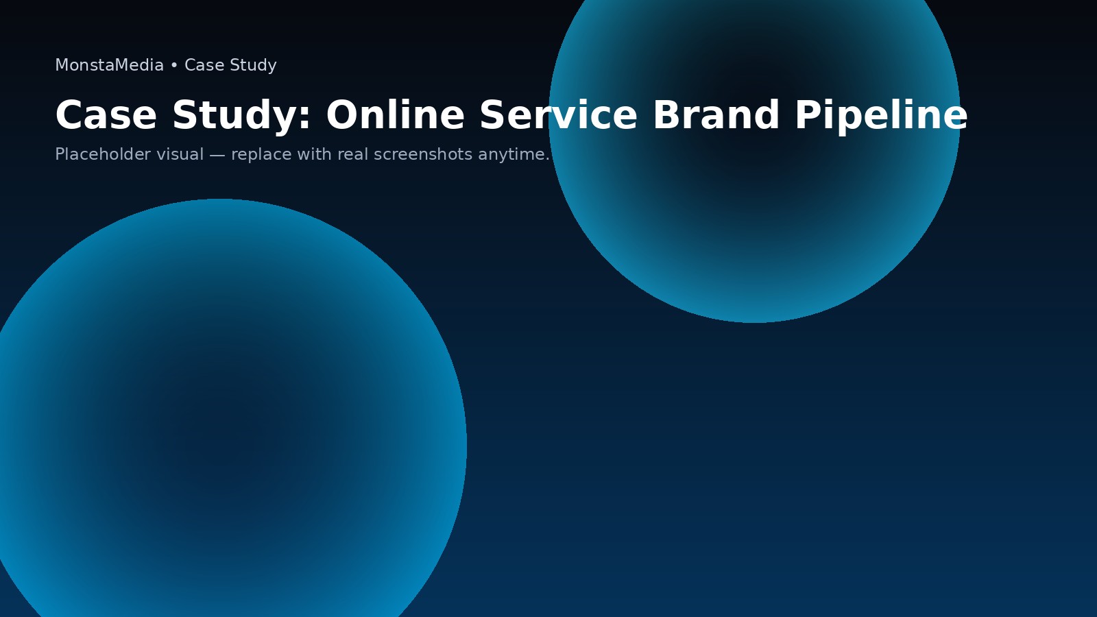 Case study placeholder visual